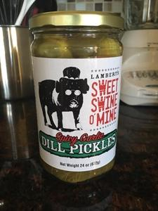Lambert’s Sweet Swine O’Mine – Spicy Garlic Pickles