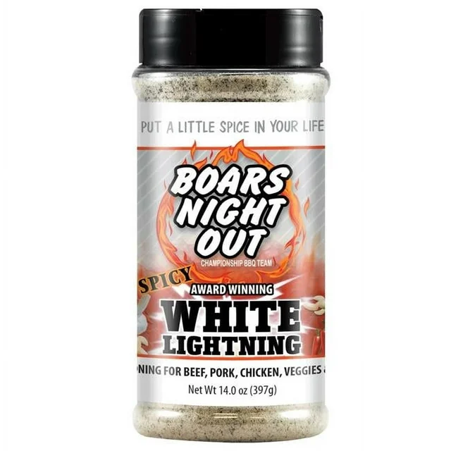 Boar’s Night Out – Spicy White Lightning Grill Seasoning