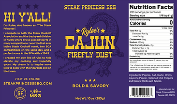 Rylee’s Cajun Firefly Dust